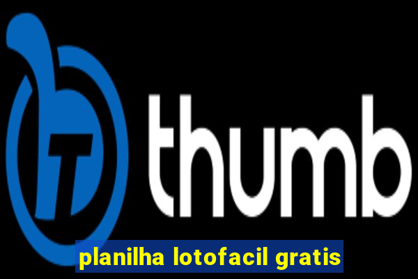 planilha lotofacil gratis